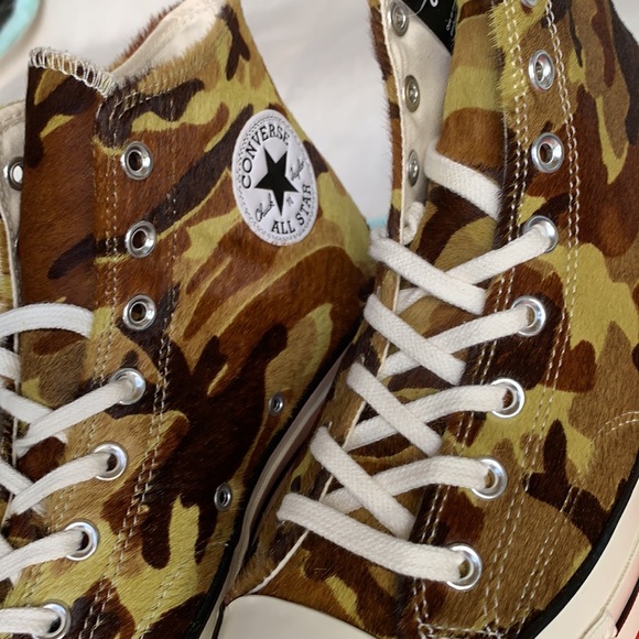 CONVERSE CHUCK 70 HI GREEN/BLACK/EGRET MEN’S - Picture 12 of 16